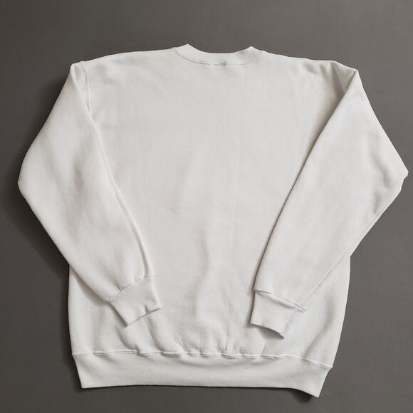 Lee Sturdy Sweats Heavyweight Sweatshirt & Festive Poinsettia Design XL‎ 80-90s - Picture 2 of 8